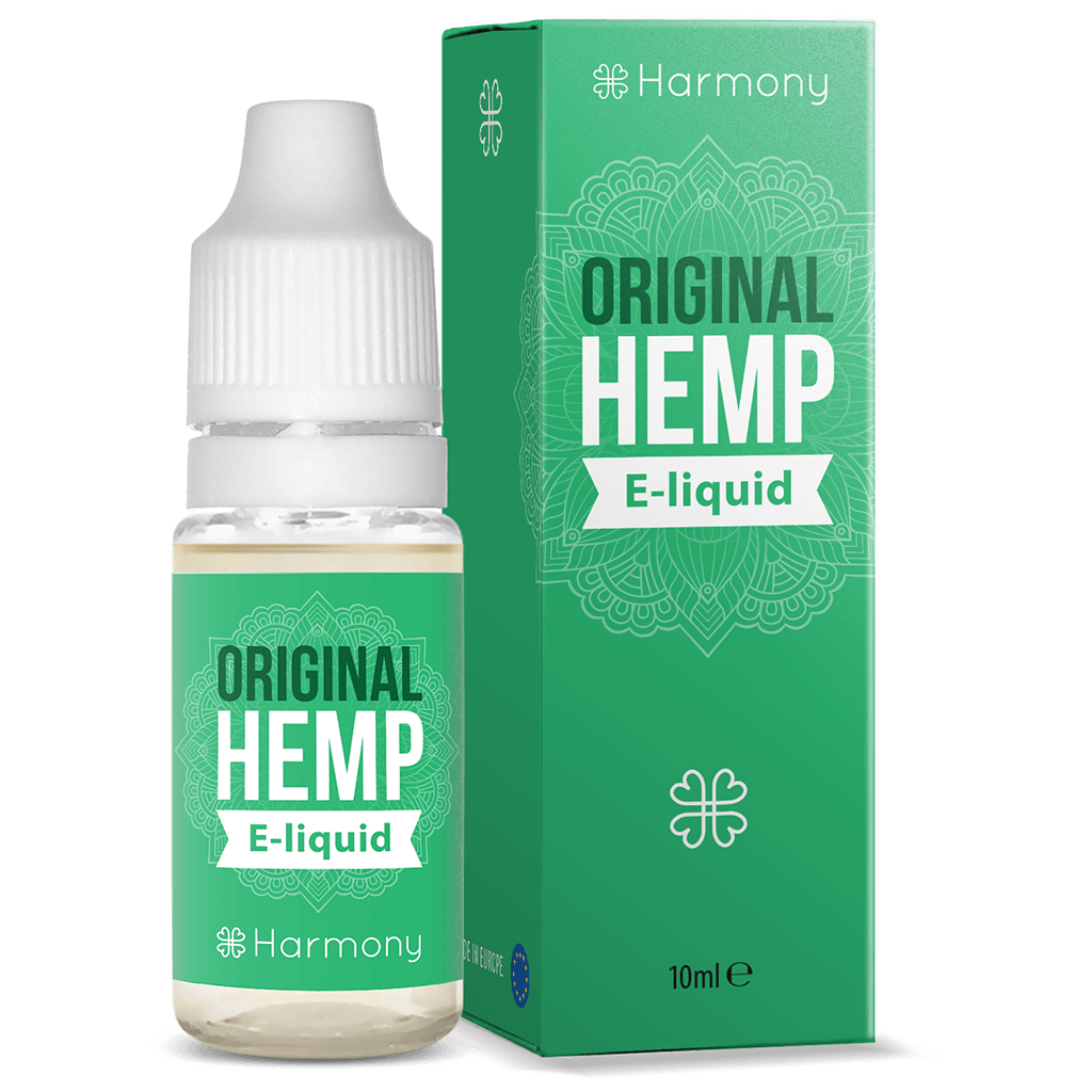 E-liquide Harmony 600mg CBD – Classic Hemp (10ml) e liquide original au chanvre.