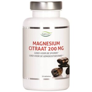 Citrate de Magnésium Nutrivian (100 pièces) 200 mg.