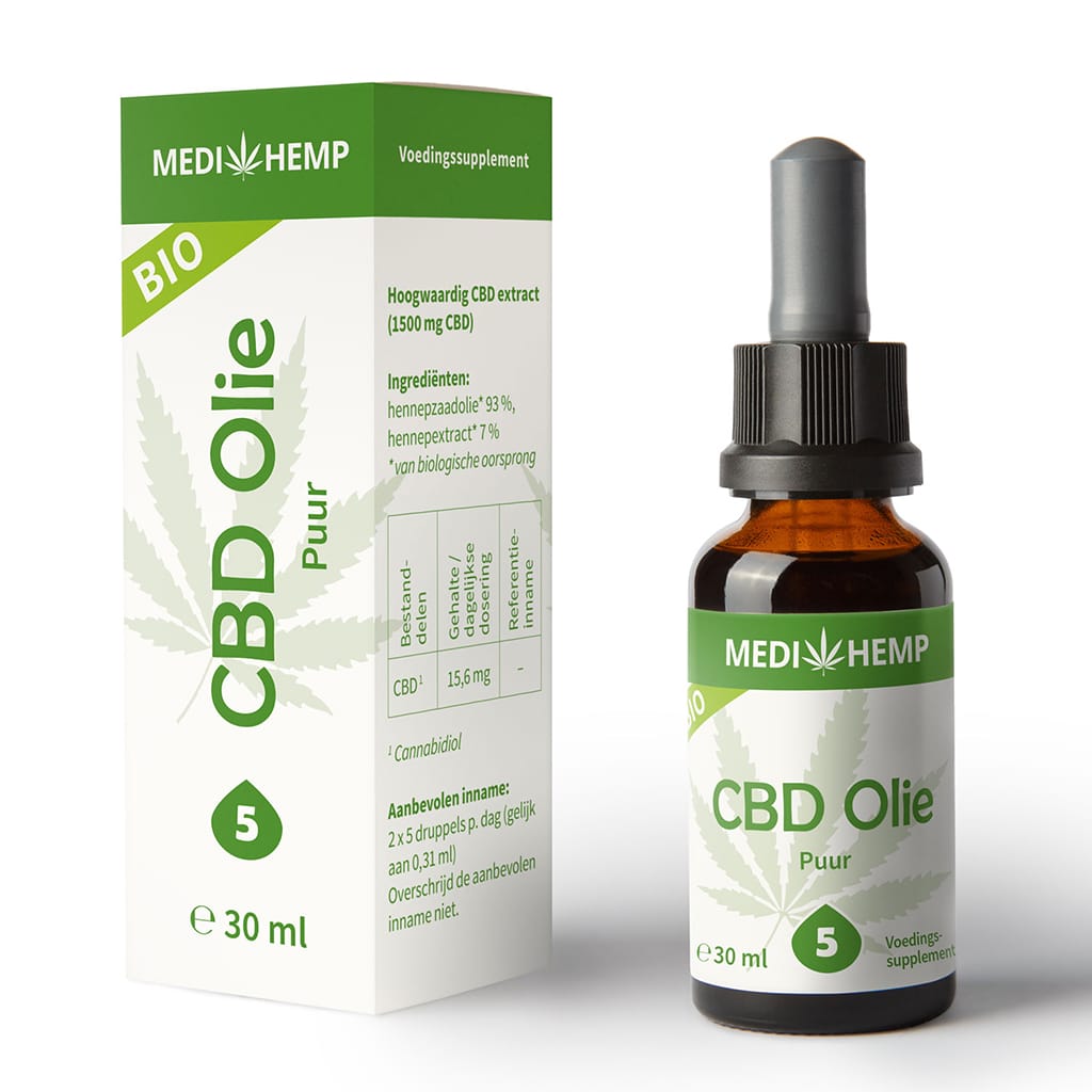 Medihemp Huile de CBD Pure 5% (30ml)