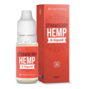 Harmony E-liquide 100mg CBD – Fraise e-liquide 10ml.