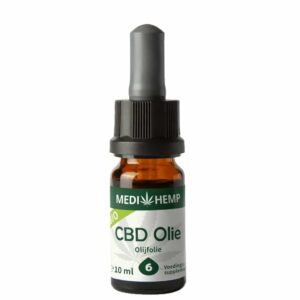Medihemp Huile d’olive 6% CBD (10ml) huile de chanvre cbd.
