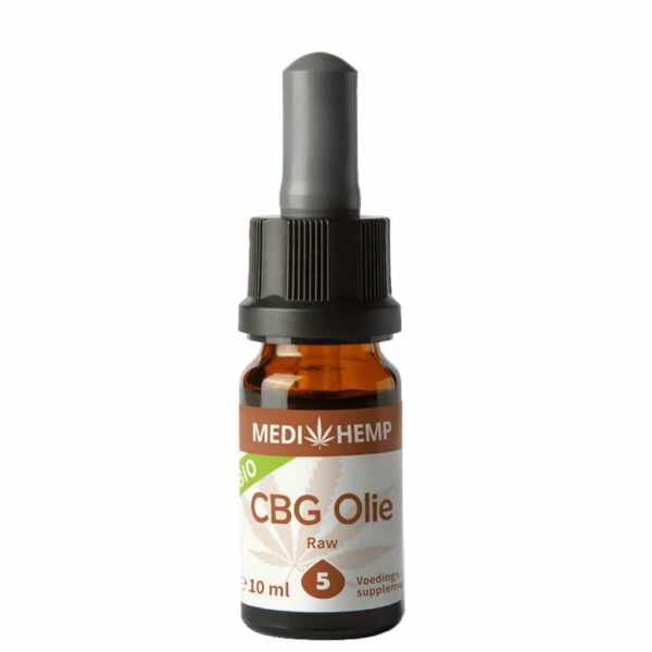 Medihemp Huile de CBG (cannabigérol) 5% (10ml).