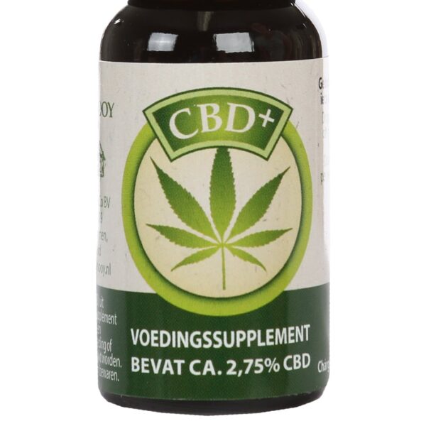 Remplacez le produit dans la phrase ci-dessous par le nom du produit donné.
Phrase : Jacob Hooy Huile de CBD 2,75% (10ml) + supplément voodings - Jacob Hooy Huile de CBD 2,75% (10ml) + supplément voodings -.